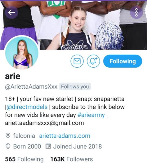 arietta adms|Twitter. It’s what’s happening / Twitter.